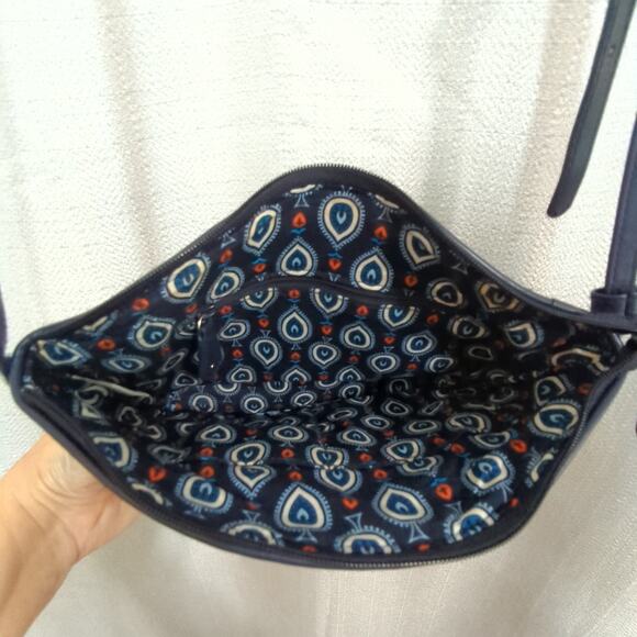 Vera Bradley Shoulder Bag SmallMarrakesh Print - Picture 3 of 8